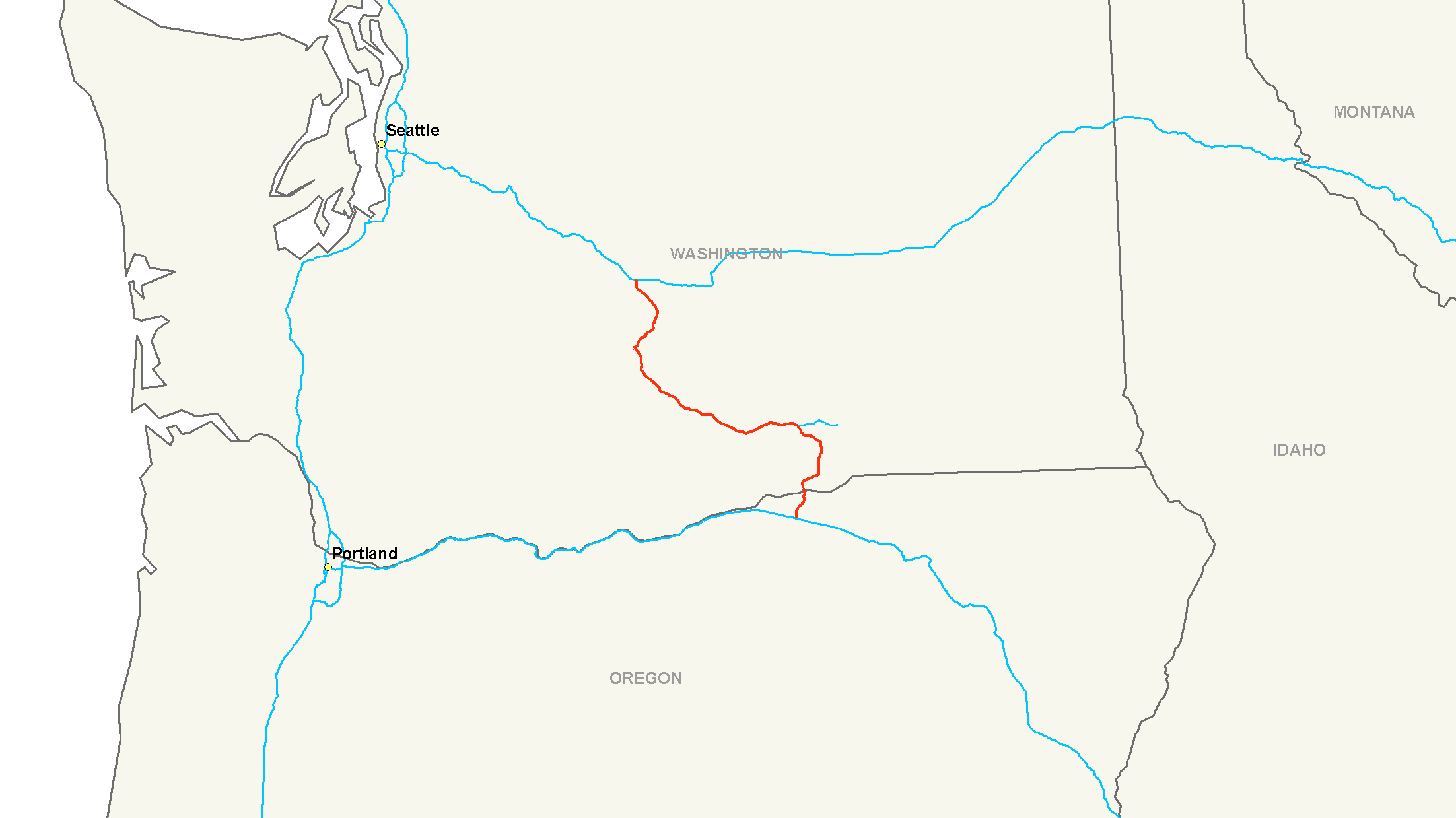 interstate 82 map